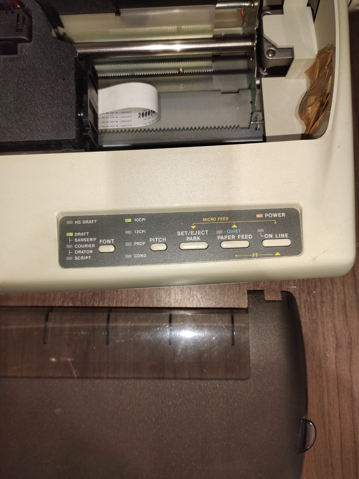 Vintage 1990 Star Micronics NX-1020 Rainbow Dot Matrix Printer