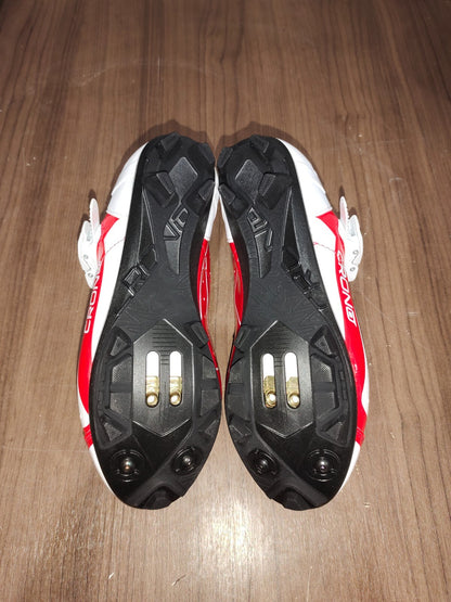 Crono CX-3 17 Mountain Bike Gravel BMX Shoes - Ross Red - Size - 37 (EUR)