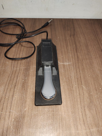 VFP-1-25 Single Piano-Style Sustain Pedal With Polarity Switch Made in Italy