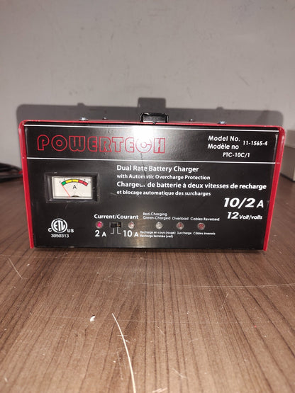 Power Tech Dual Rate Battery Charger - 11-1565-4 - PTC-10C/1