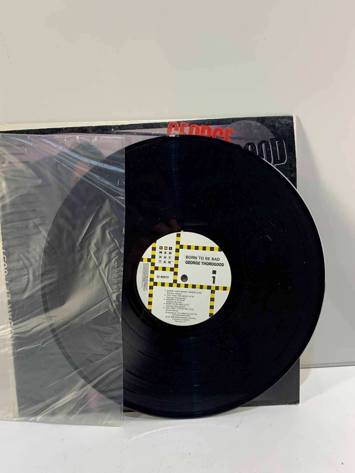 George Thorogood & The Destroyers - "Born To Be Bad" Vinyl LP Album Rock 1988