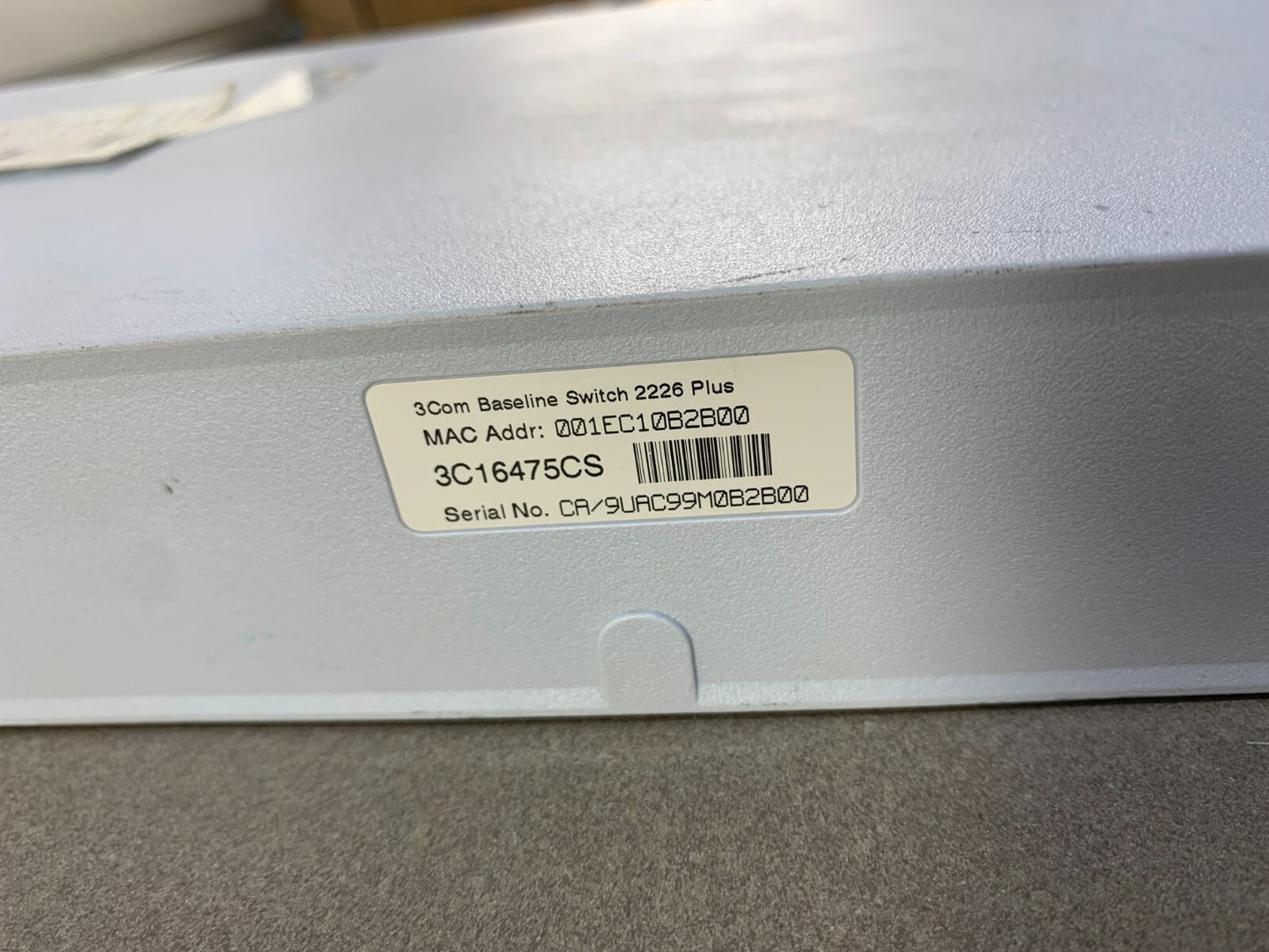 3COM Baseline Switch 2226 Plus Port Gigabit Switch