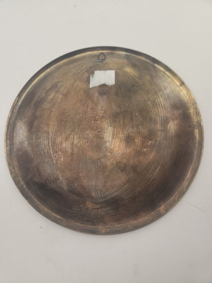 Vintage Egyptian Copper Brass Plate