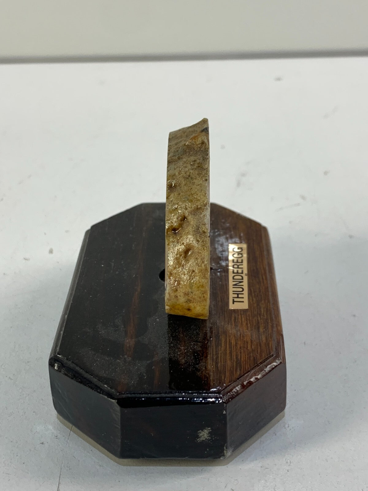 White Banded Thunderegg Agate, Crystal Banded Thunderegg Achat
