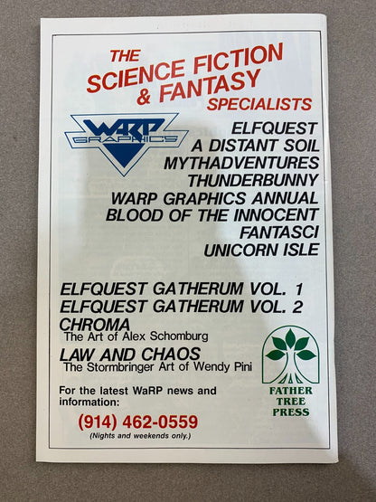 Warp Graphics ANNUAL #1 1986 LOOKS GREAT!!