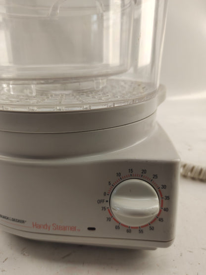 Black Decker Handy Steamer HS80 Type 4 Rice Food Steaming