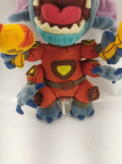 Disney Stitch As Alien Mini Bean Bag 7" RARE