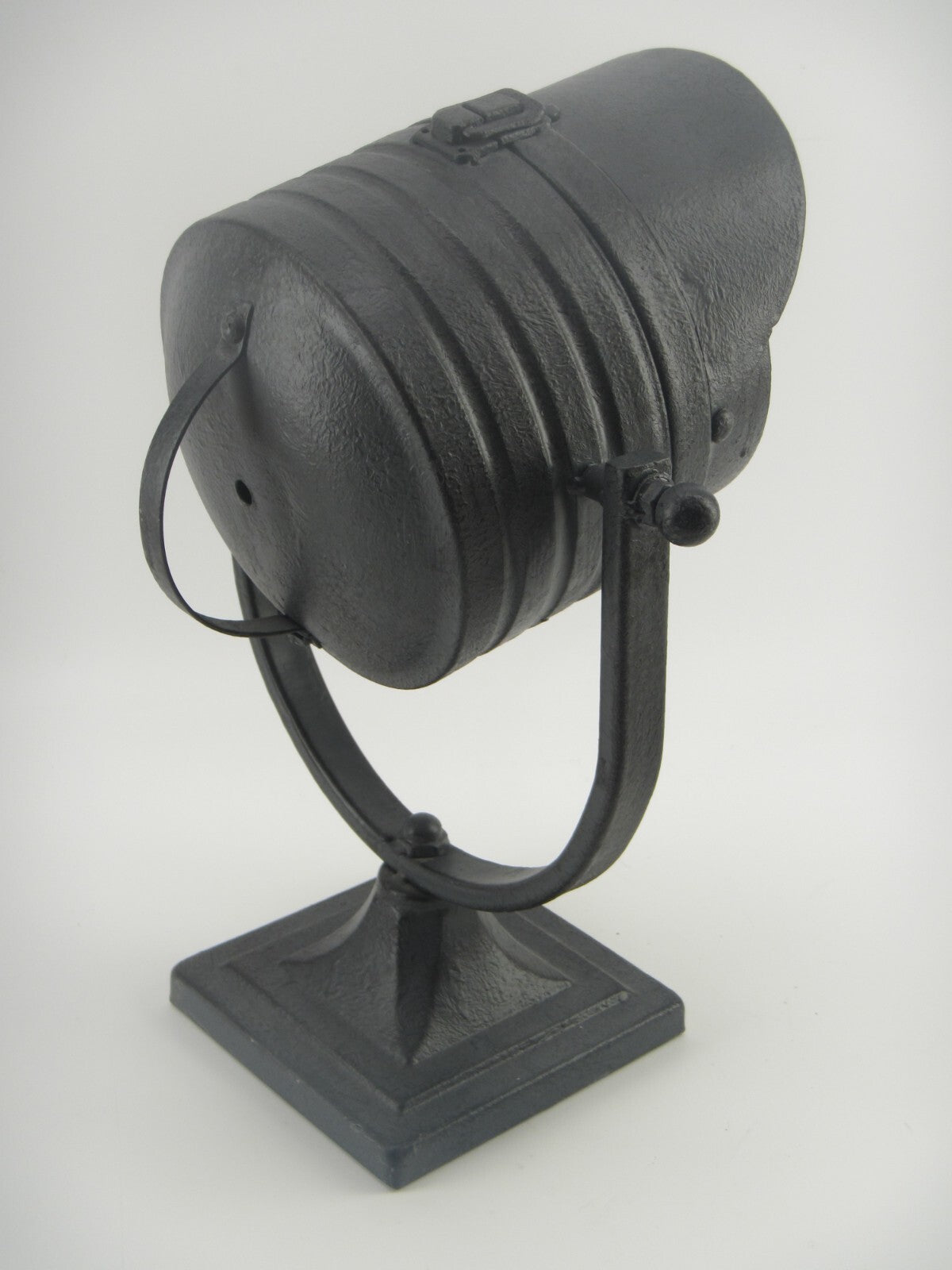 Industrial Spotlight Table Clock