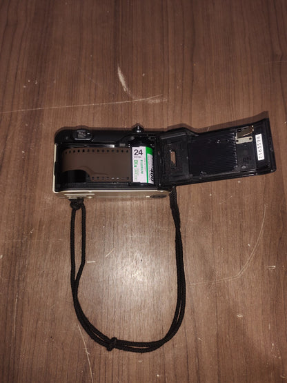 Konica Zoom FR735 Point And Shoot 35mm Film Camera + Case