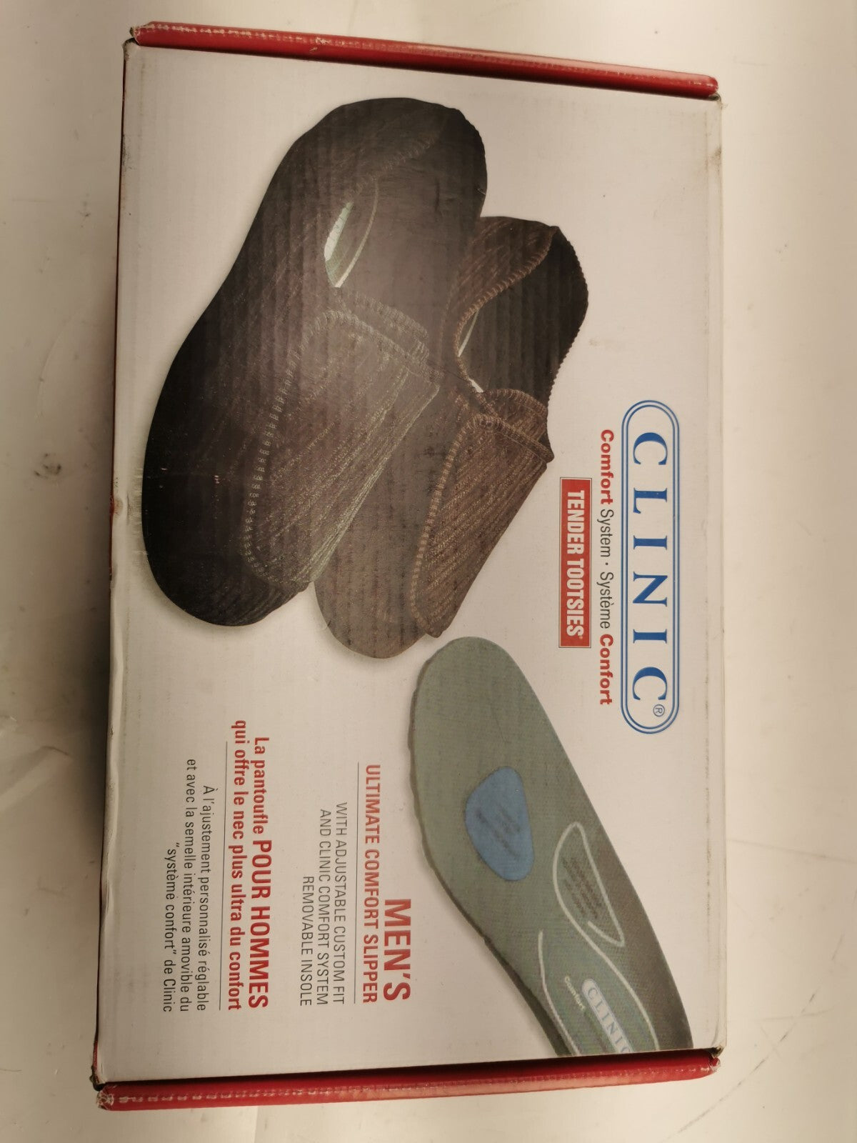 Clinic men's ultimate comfort slippers
