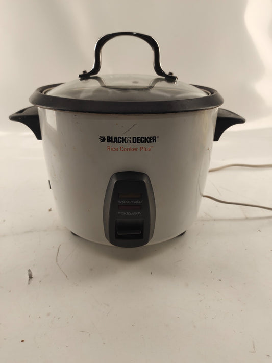 Black And Decker Rice Cooker in White