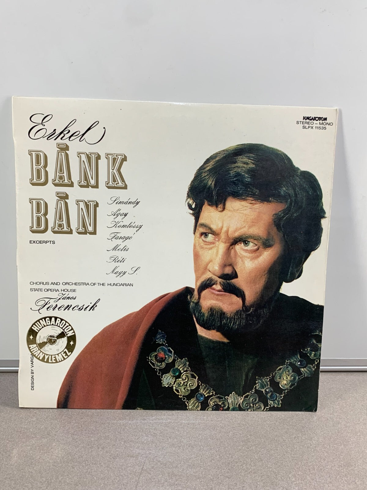 Erkel Ferenc- Bánk Bán - Excerpts 1969 LPX-11535 Vinyl 12"