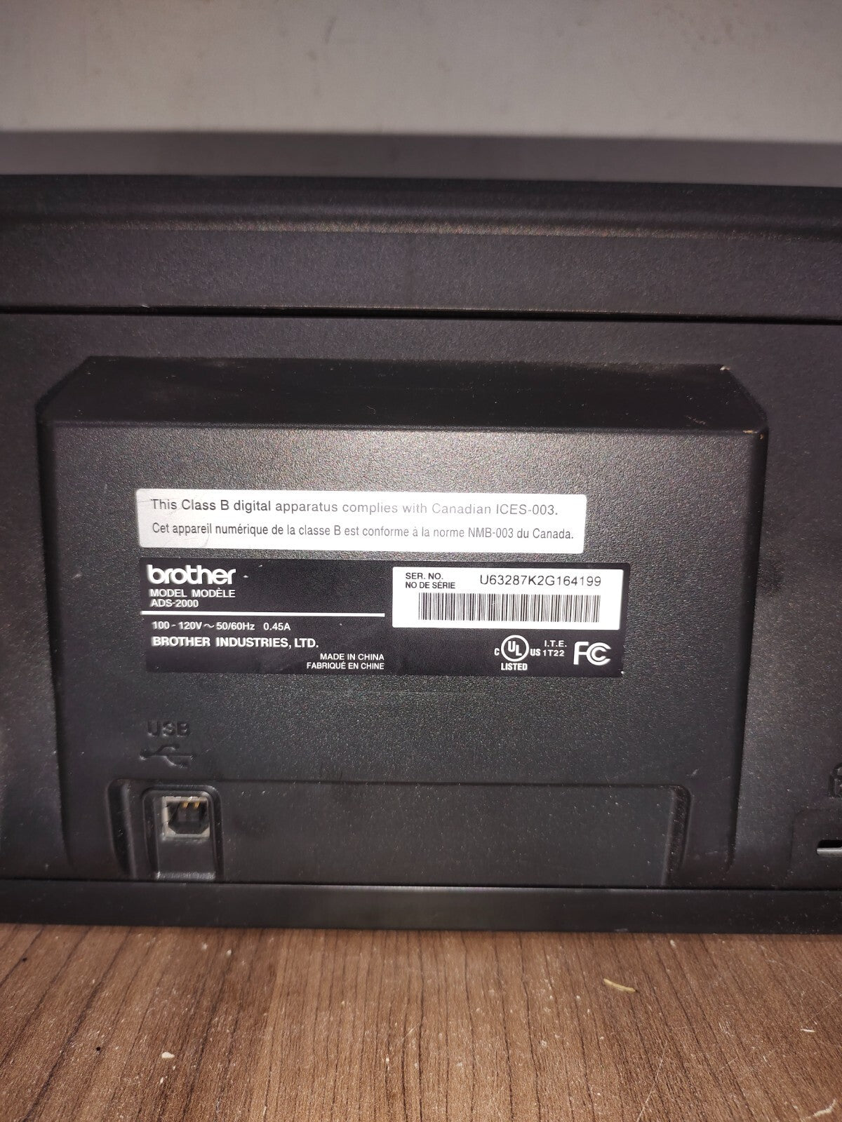 Brother ADS-2000 ImageCenter High-Speed Desktop Color Scanner