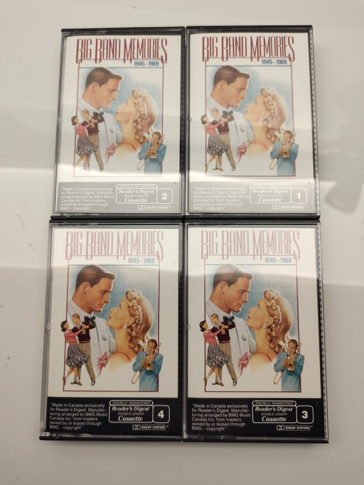 Big Band Memories, 1945-1969, 4 Tape Set