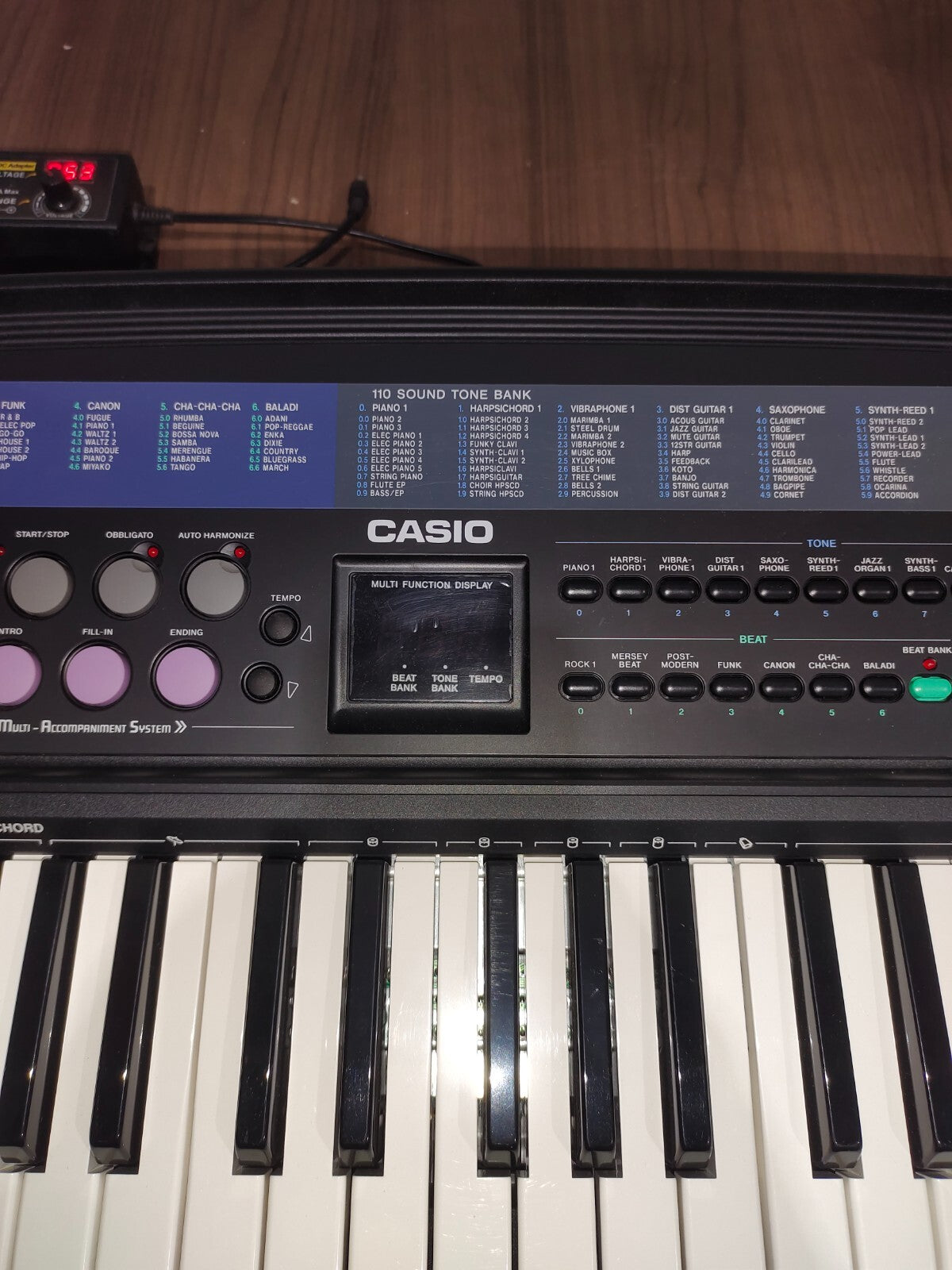 CASIO CT-657 TONEBANK ELECTONIC KEYBOARD