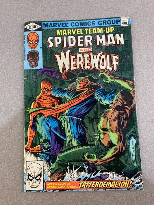 MARVEL TEAM-UP: SPIDER-MAN AND WEREWOLF #93 May 1980