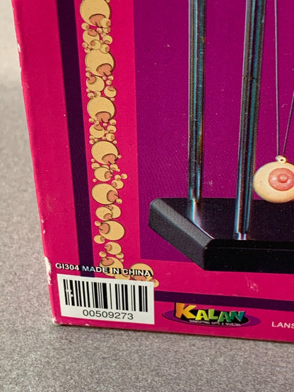 Banging BOOBIES Mini Swinger Click-Clack Balls Desk Toy, Original Packaging