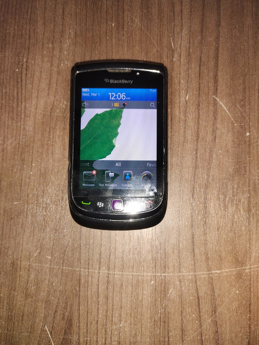 BlackBerry Torch 9800 Slider Smartphone Blac 4GB - With Power Cord