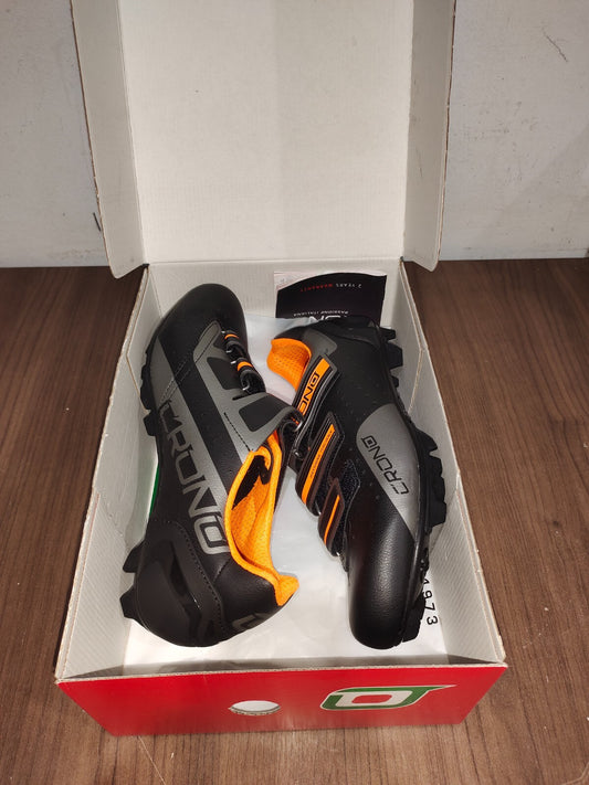 Crono CX-4-17 MTB NYLON Black Orange Shoes - Size - 44 (EUR)