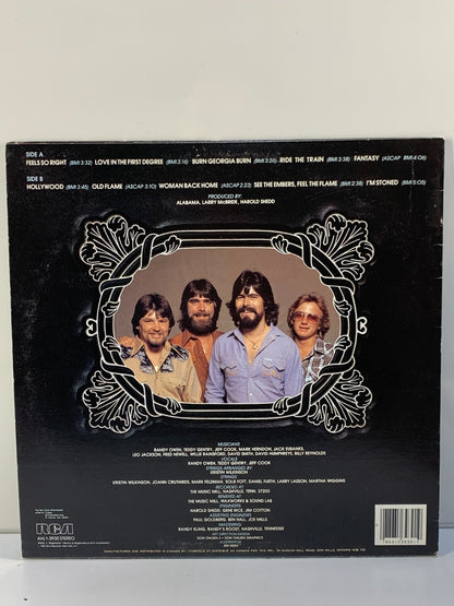 Alabama "Feels So Right" Vinyl Record LP 1981 RCA Country Album
