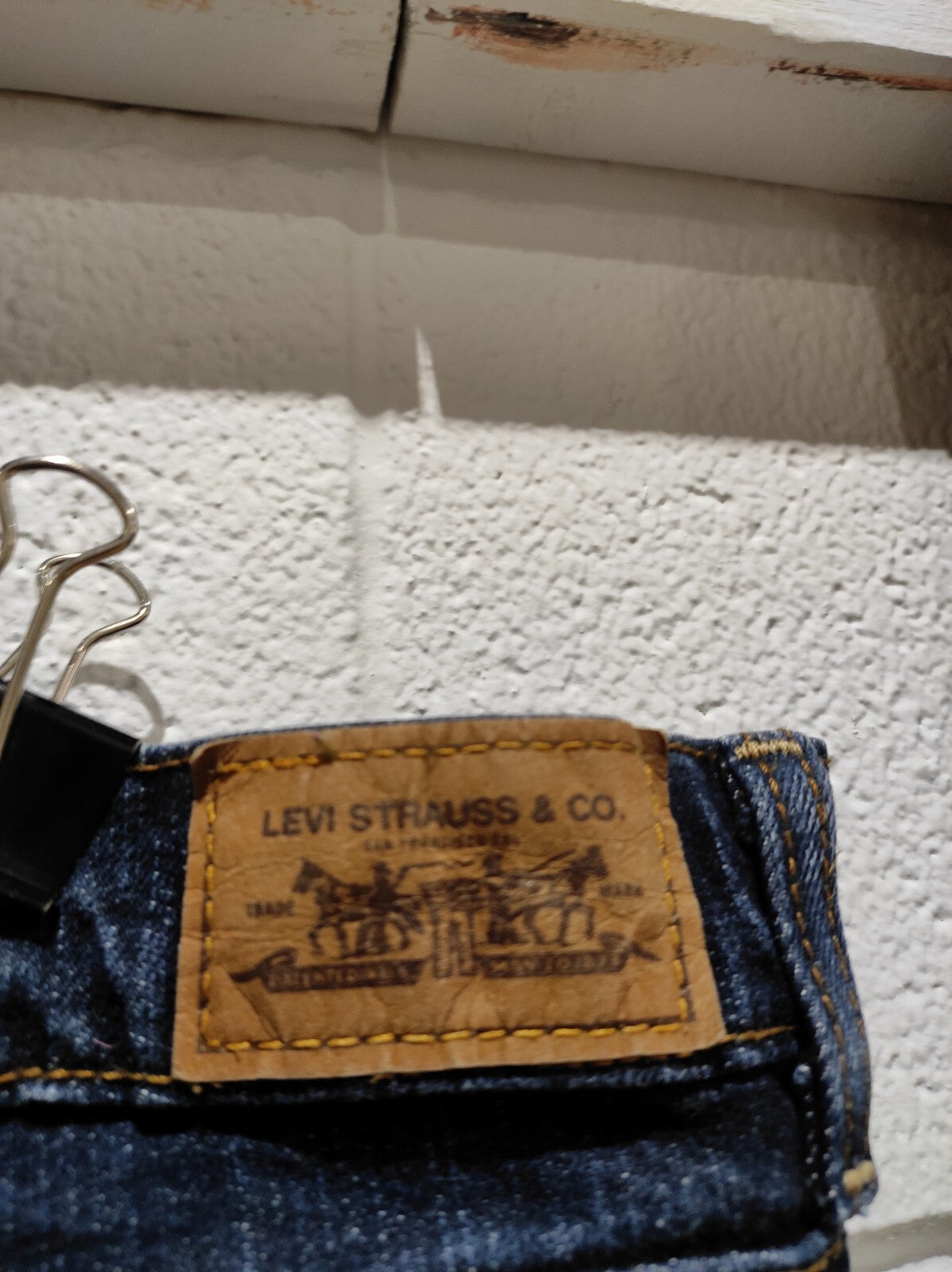 Vintage Levis 505 Straight Leg Mom Jeans Size 12 S Dark Wash USA