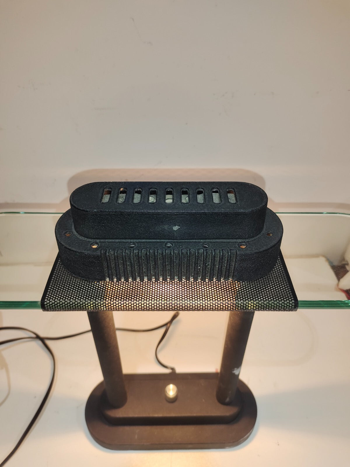 Vintage Bankers Desk Lamp - Black