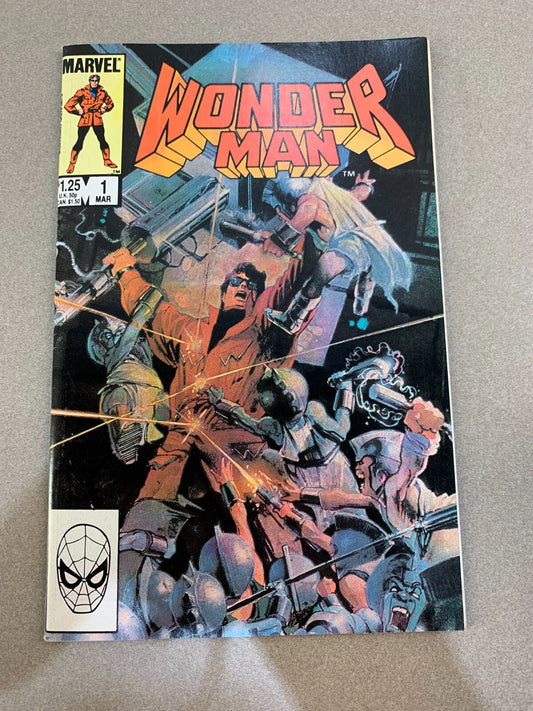 Wonder Man #1 (1985) VF/NM Marvel Comics Solo Debut One-Shot Avengers Classic