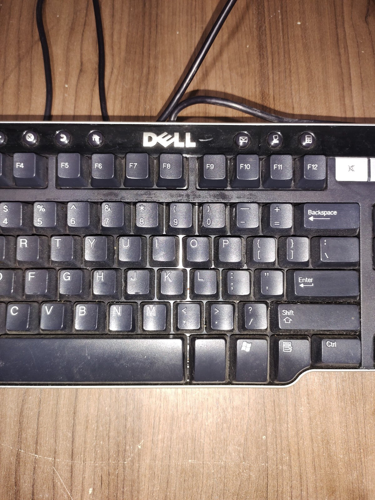 Dell SK-8135 Wired USB Computer Keyboard Black Multi-Media