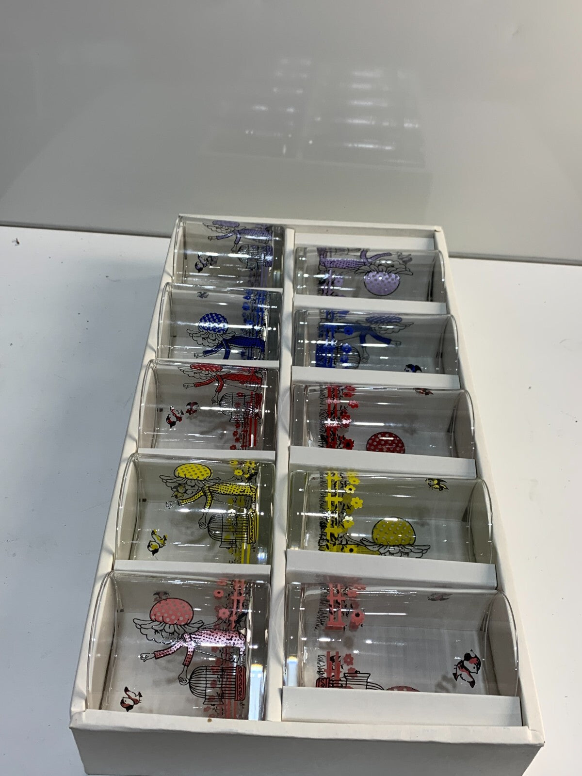 DECORATED PRINT GLASS Collection TOYO GLASS