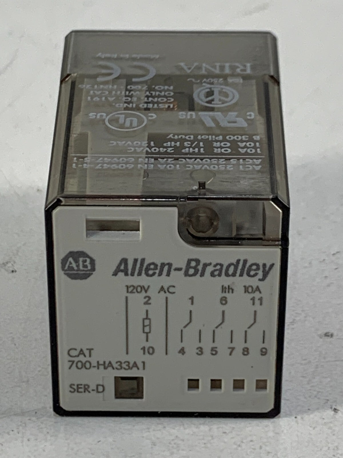 700-HB33A1-Allen-Bradley - Square Base Relay