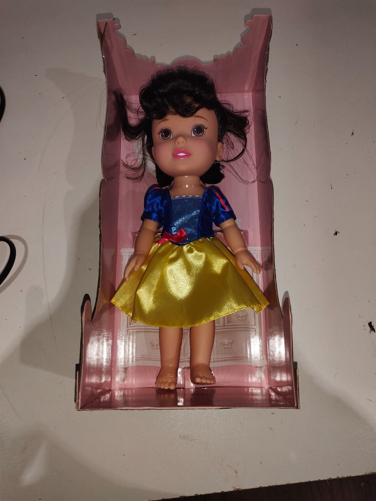 Rare My First Disney Princess 15" Toddler SNOW WHITE Doll - Crown Missing