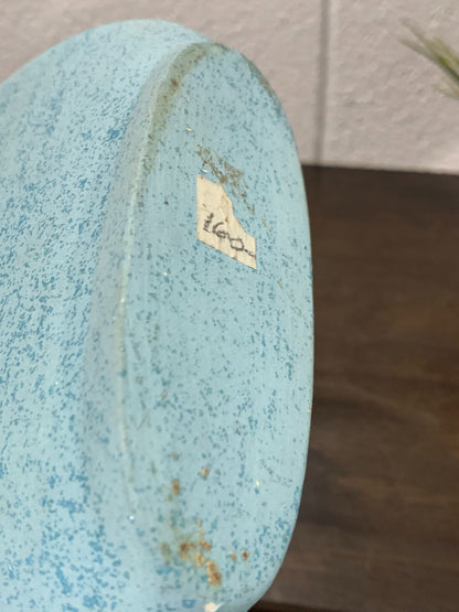 Vintage Flat Desert Cactus Vase