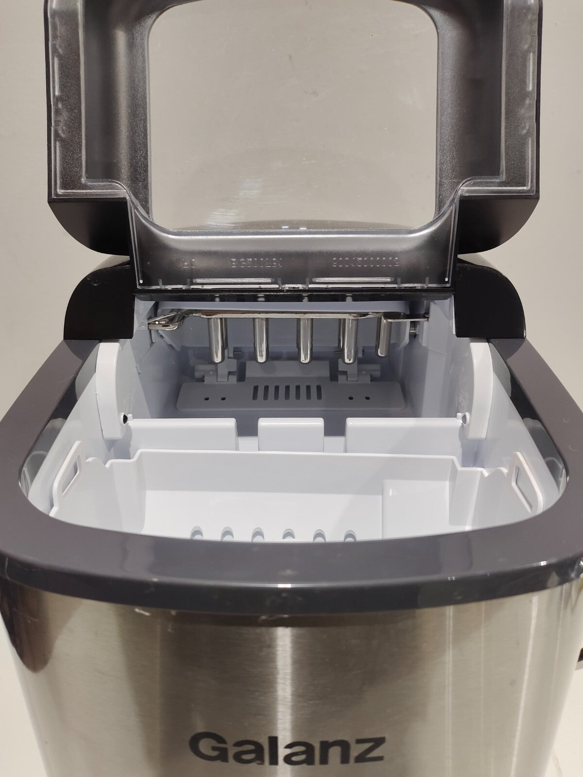 Galanz Portable Countertop Stainless Steel Ice Maker Machine