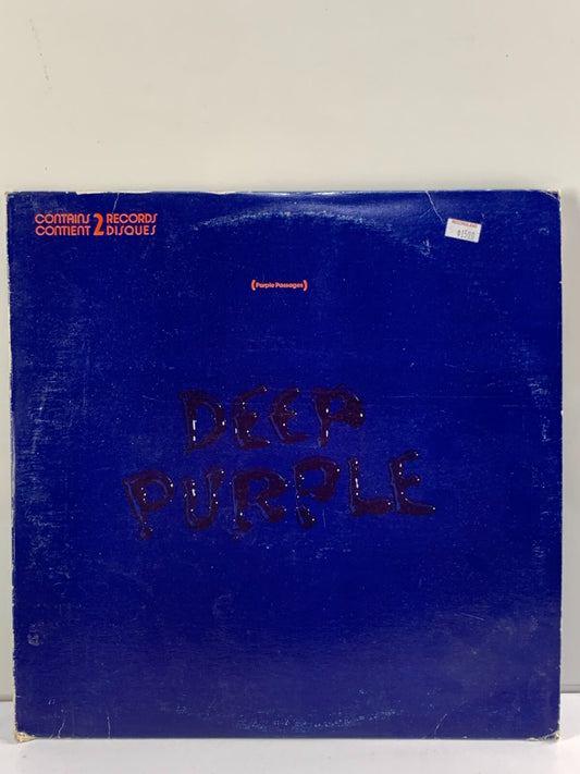 Deep Purple - Purple Passages (2XLP, Warner Bros., Canada, 2LS 2644, EX)