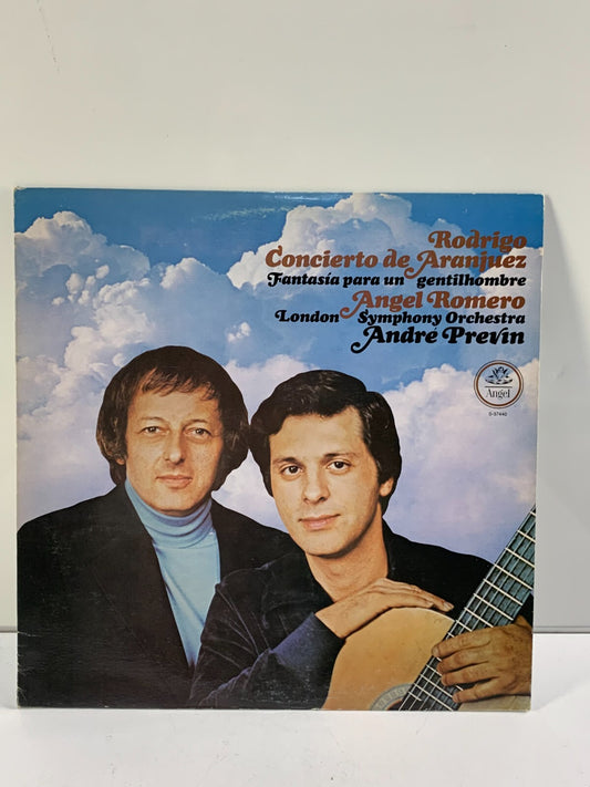 VINYL RECORD ALBUM RODRIGO CONCIERTO DE ARANJUEZ ANDRE PREVIN S-37440