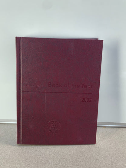 Encyclopedia Britannica Book of the Year - 2002 - Leather