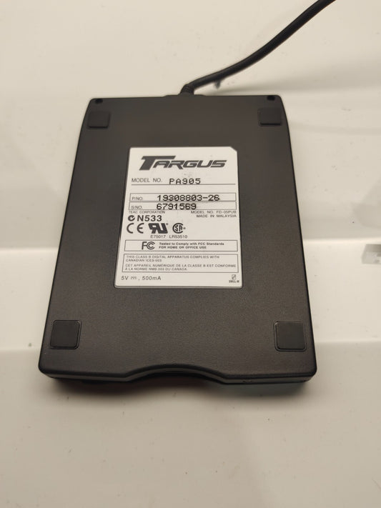 Targus PA905 External Floppy Drive USB FD-05PUB