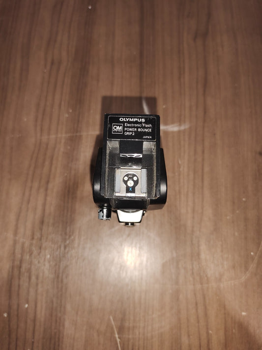 Electronic Flash Olympus OM System Power Bounce Grip 2