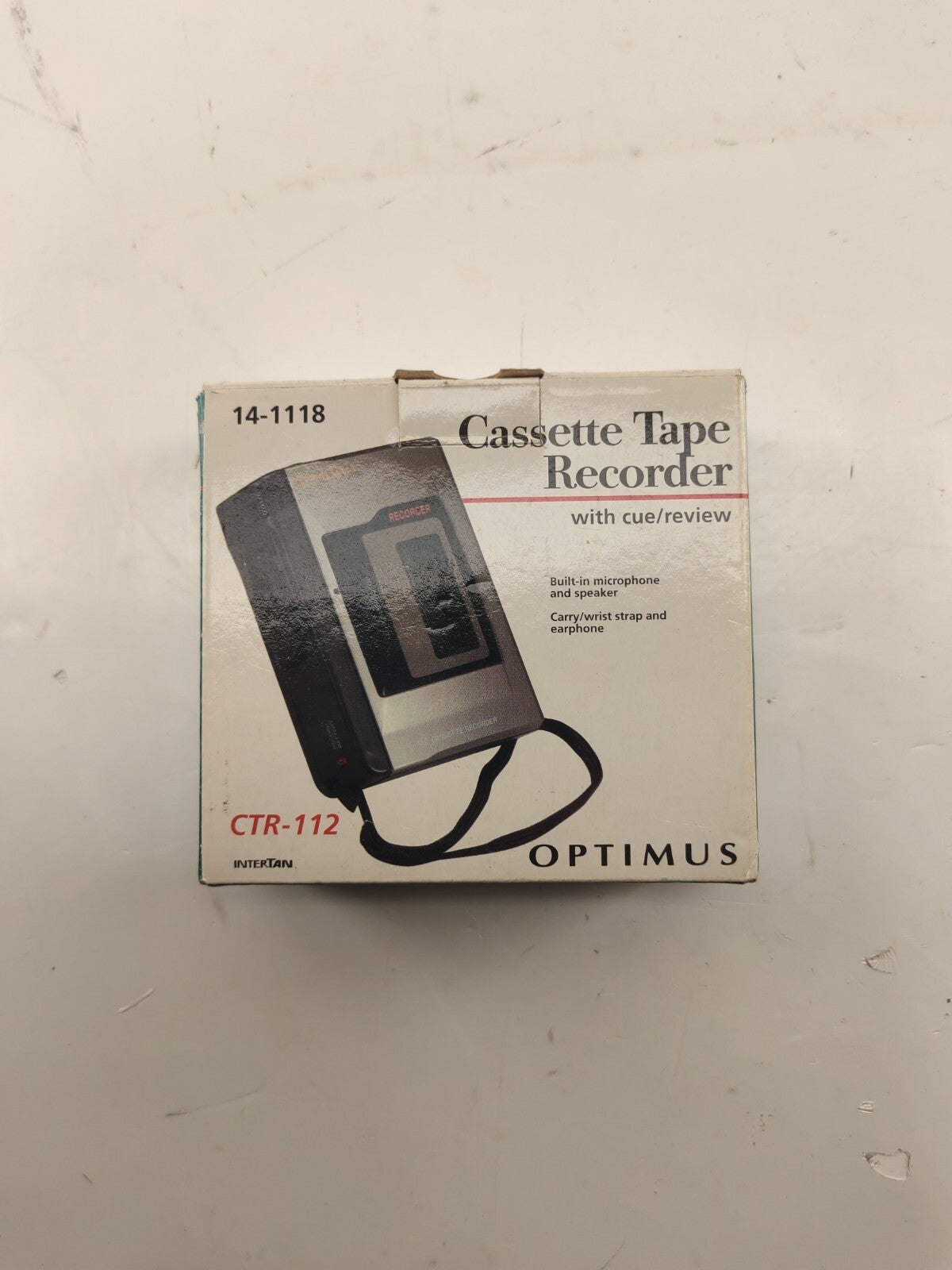 Radio Shack Optimus CTR 112 Cassette Tape Recorder