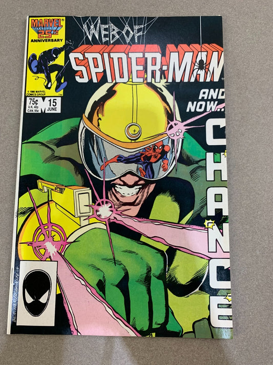 Web of Spider-Man #15 VF/NM Marvel 1986