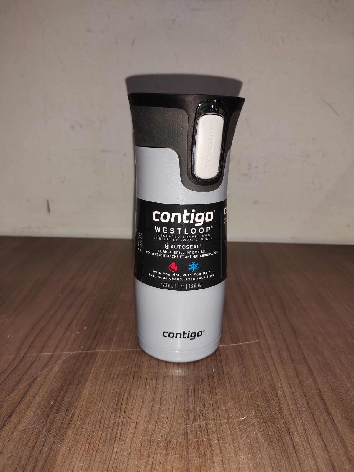 Contigo WESTLOOP Spill-Proof Travel Mug  Autoseal 16 oz BPA Free
