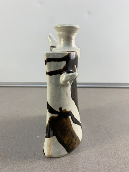 A Shoji Hamada Style (Japanese), Stoneware Bottle Vase