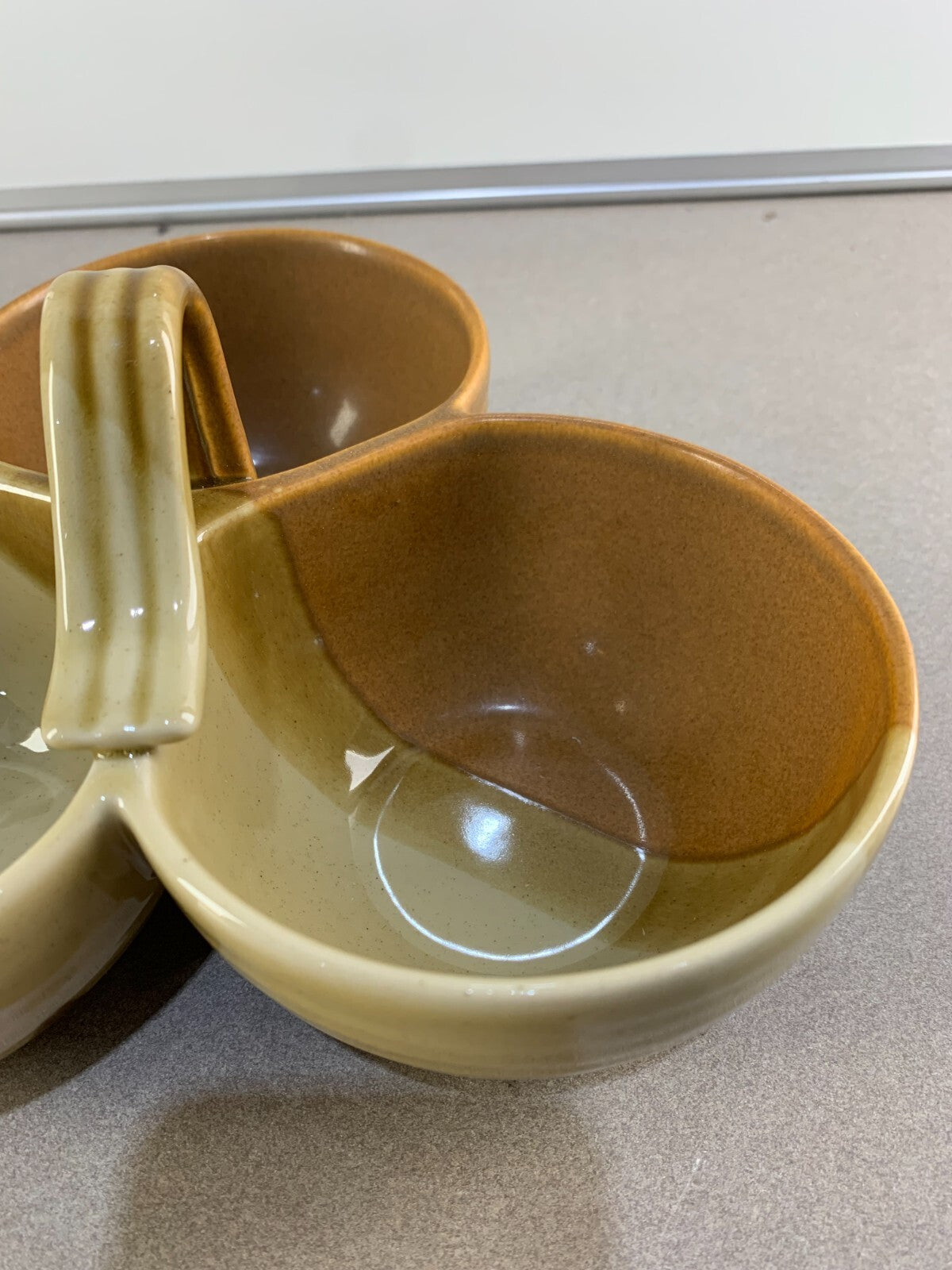 Earth Arts By Artables Debra Durrer 3-part Traditions Pottery Relish Dish