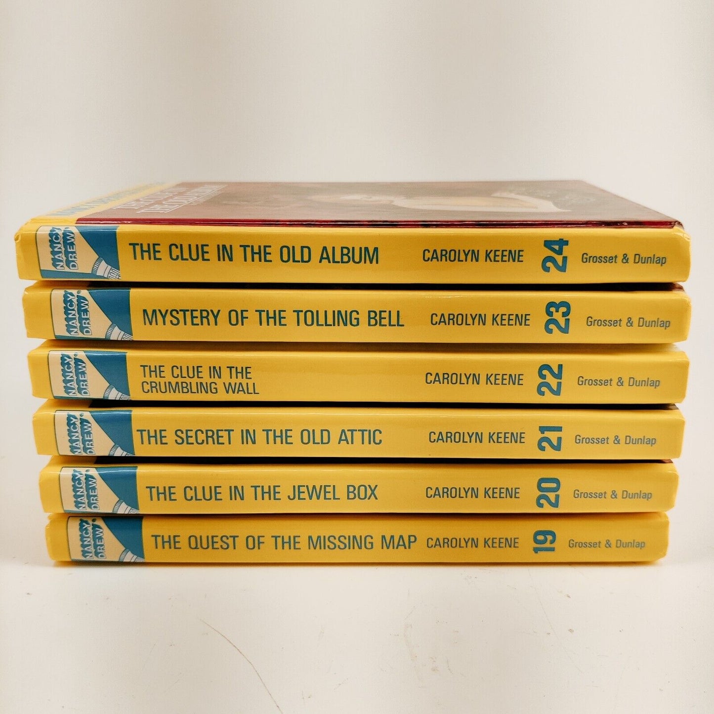 Nancy Drew by Carolyn Keene Volumes 19-24 HC Books 2003-2004 Printing