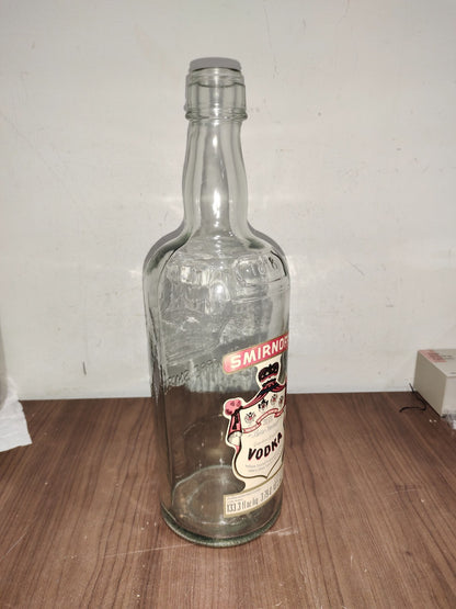 VINTAGE - 1 GALLON SMIRNOFF VODKA LIMITED EDITION BOTTLE