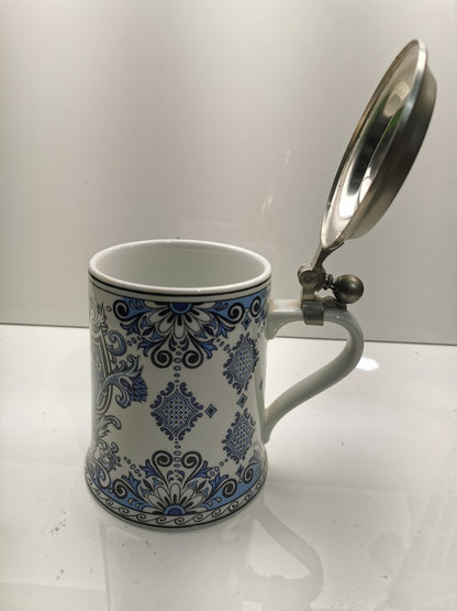 Dr. Merkle Atelier Bavarian Editon Alt Kobalt- Eingebrannt qualitätsporzellan