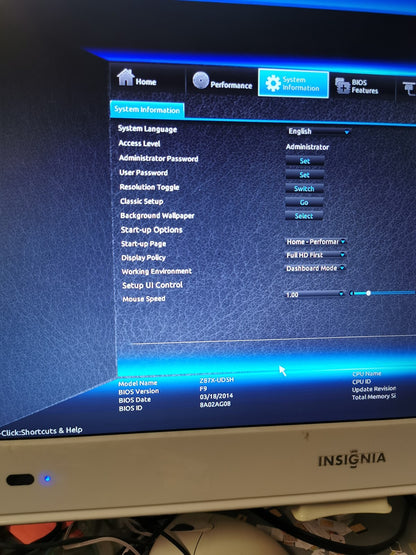 Gigabyte GA-Z87X-UD5H + i7-4770K + 8GB DDR3 RAM | LGA1150 | Tested Working