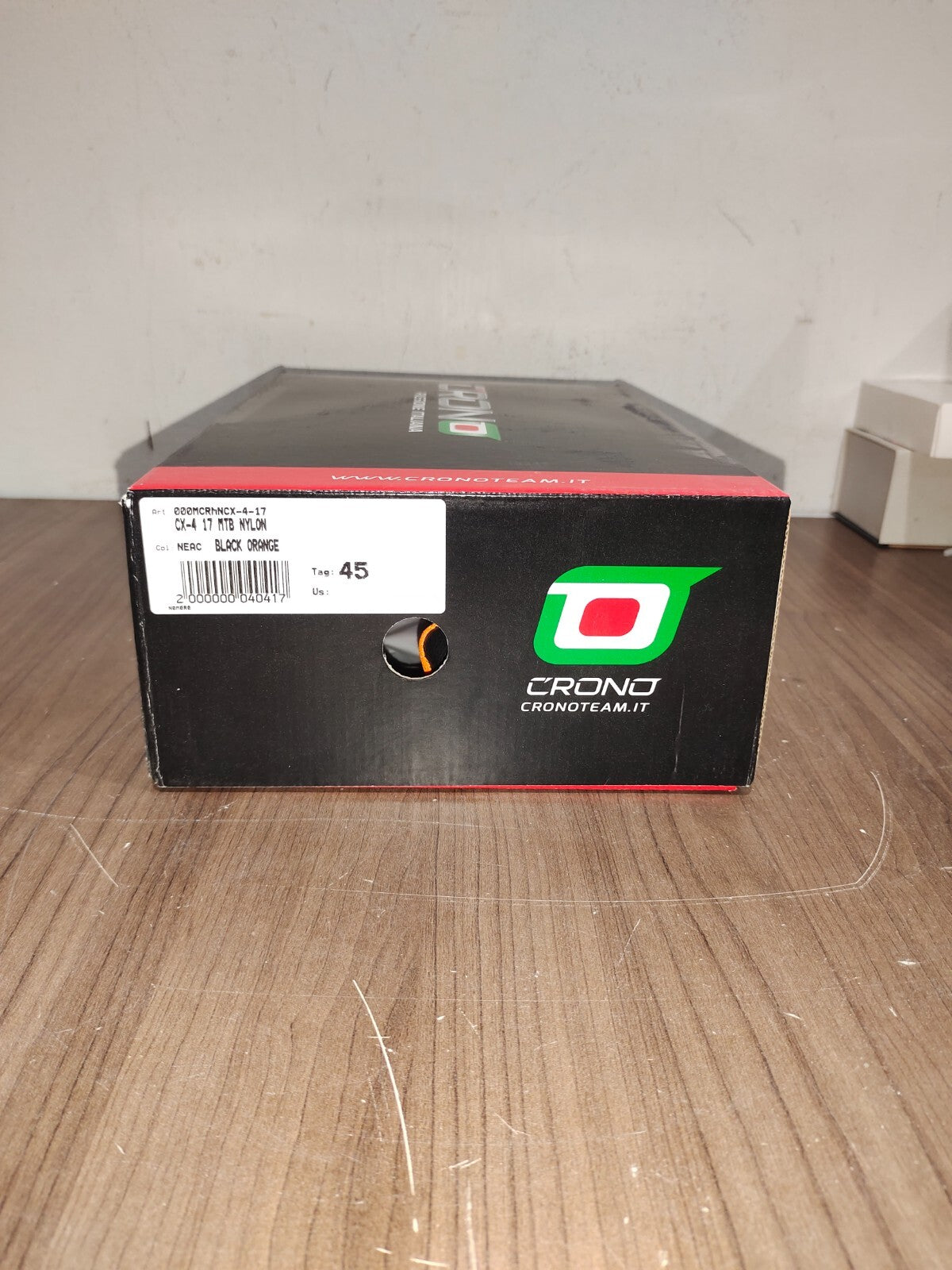 Crono CX-4-17 MTB NYLON Black Orange Shoes - Size - 45 (EUR)