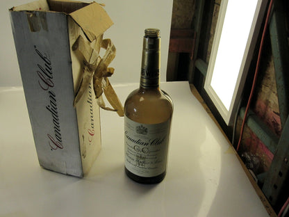 Canadian Club Whiskey Bottle GIANT 133 Oz