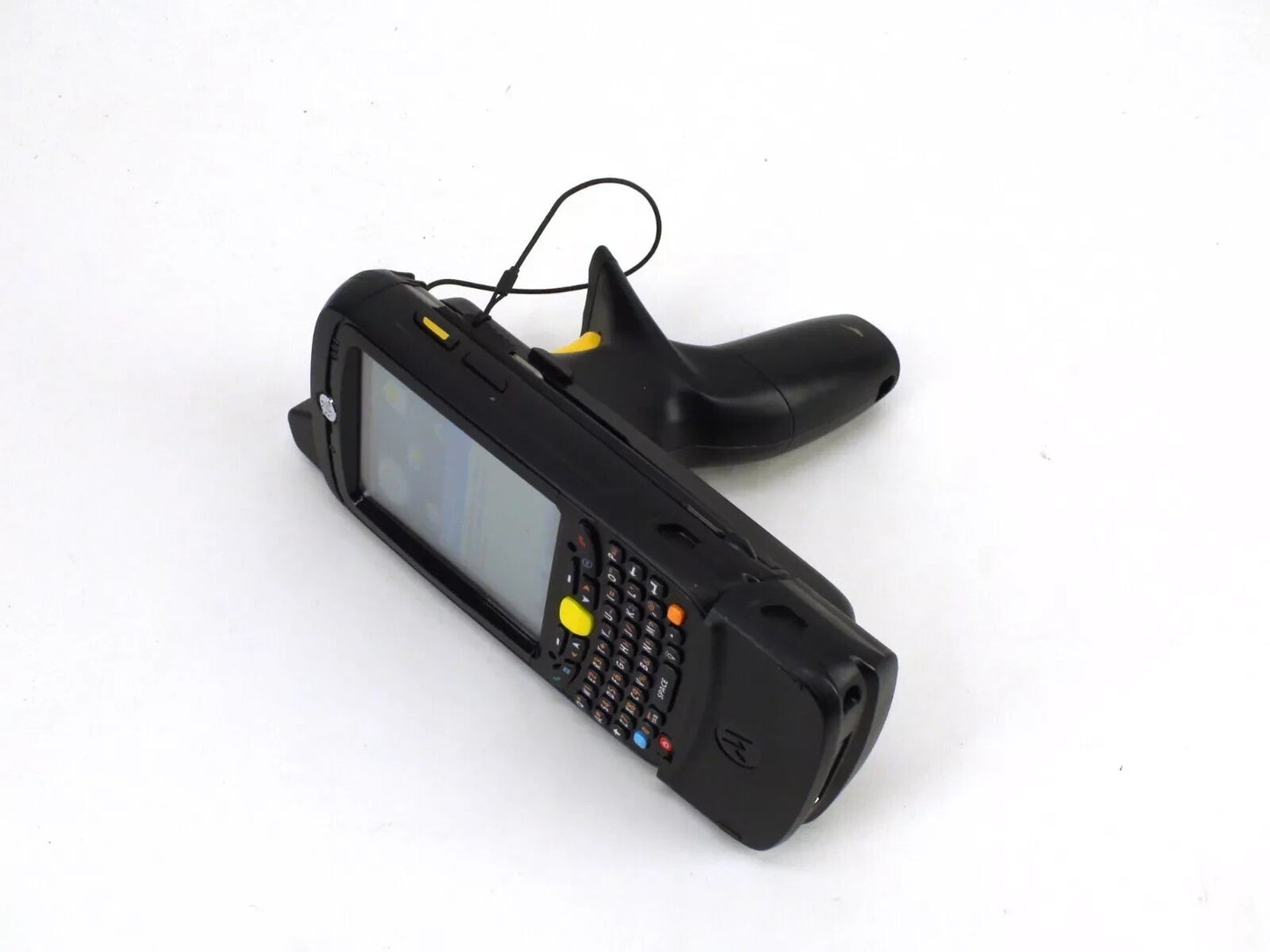 Motorola Zebra MC67NA Computer/Barcode Scanner With Cradle, Handle Grip, Adapter